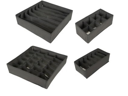 17910 skladaci organizer na spodni pradlo 4 ks