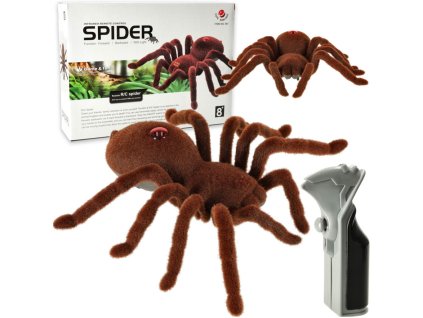18597 pavouk na dalkove ovladani 21 x 15 cm hnedy 1