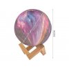 lampicka farebny mesiac 15cm 16 farieb 17