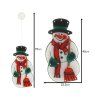 15744 6 led vanocni snehulak na okno 7