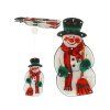 15744 led vanocni snehulak na okno 1