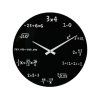 Matematické hodiny (Farba Biele sklenené)