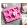 silikonova forma na pecenie muffinov 3d srdiecka 2