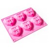 silikonova forma na pecenie muffinov 3d srdiecka 4