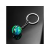 17158 4 privesek na klice sklenena planeta zeme svitici 5