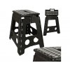 Protiskluzová skládací stolička 39cm (Barva Černá)
