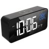 13119 1 multifunkcni zrcadlove hodiny s budikem a teplomerem cerne 2