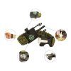 Náramok prežitia Paracord 5 v 1 (Farba Army)