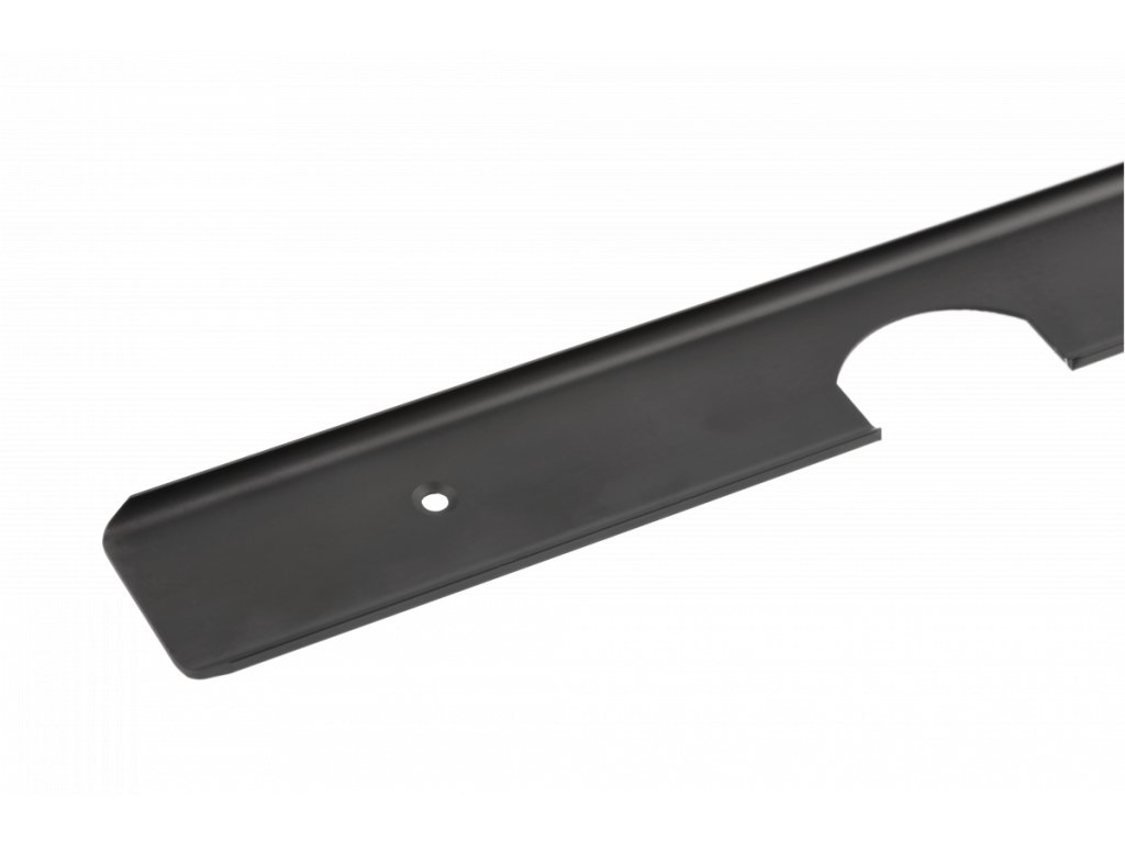 Spojovacia lišta 90° k PD 38mm ČIERNA, L=600mm