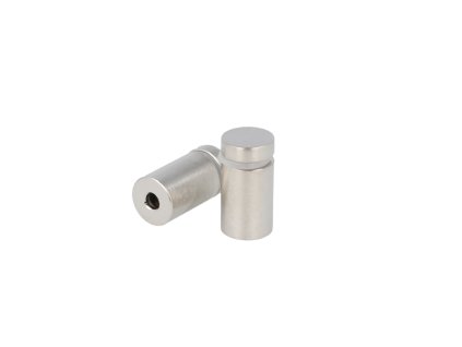 Skrutka na sklo "25" 13x19mm nerez