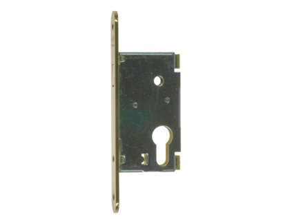 Zámok na posuvné dvere vložkový bronz