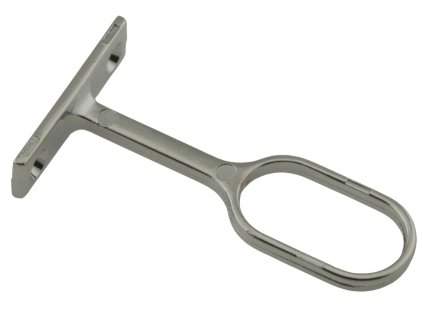 Úchytka nábytkovej tyče D-14 nikel  - stredove