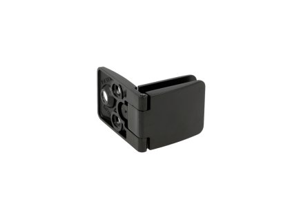 Záves na sklo priechodný čierny SQUARE