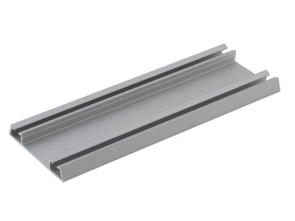 Spodná dvojkoľajnica - STRIEBORNÁ, 36MM