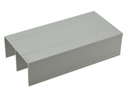 Horná dvojkoľajnica - STRIEBORNÁ, 36MM