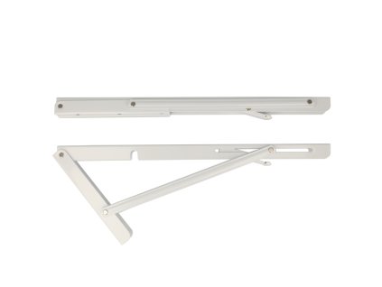 Konzola sklopná 400mm biela