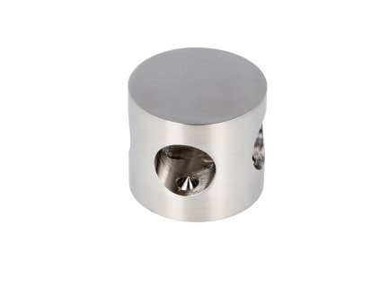 Držiak tyče trojcestný nerez