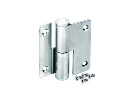 Záves pravý kabínkový nerez 94x70x2,5mm