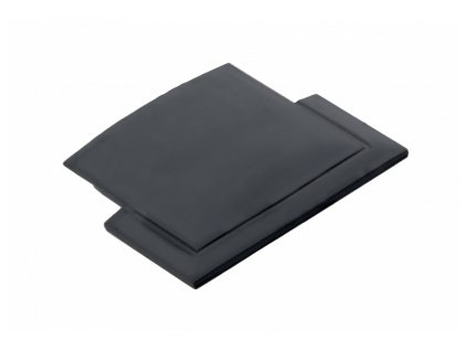 Koncovka čierna pre frezovaci profil (10ks)