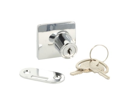 Zámok na dvojsklo Cr SQUARE