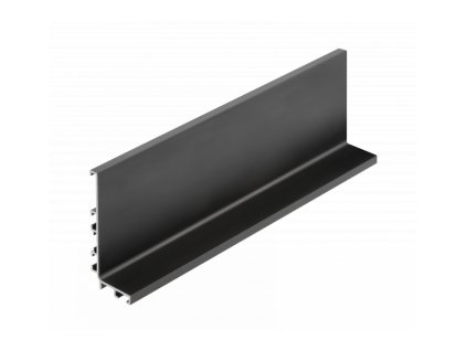 Úchytový profil "L" 4M čierna mat