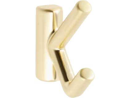 Vešiak LENS brúsená zlata