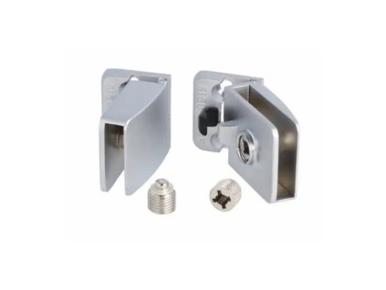 Záves na sklo ALU SQUARE profilový