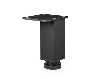 Noha 38x38,100mm čierna rektifikačná