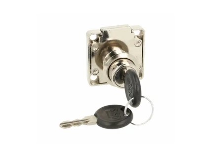 850/x 16,5x22 nábytkový zámok  nikel