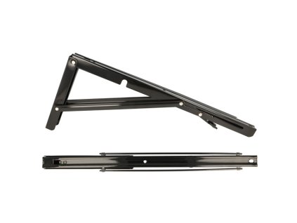 Konzola sklopná 400mm čierna