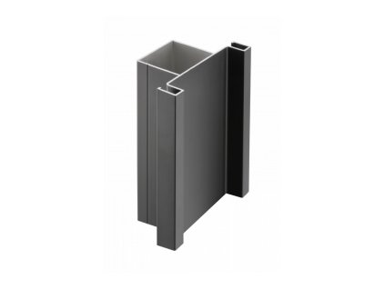 Úchytový profil "D" 3M čierna mat