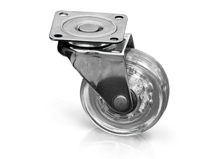 Koliesko otočné 35mm číre