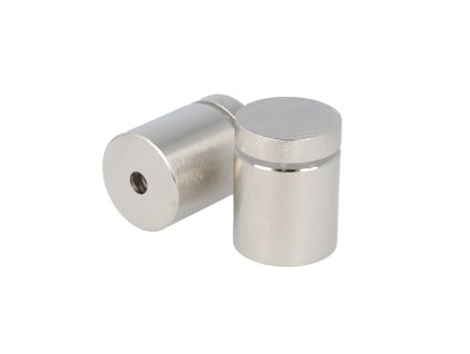 Príchytka na sklo "25" 25x25mm nerez