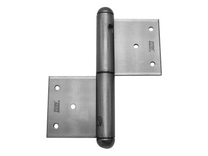 Záves vratový 150mm Ľ,surový