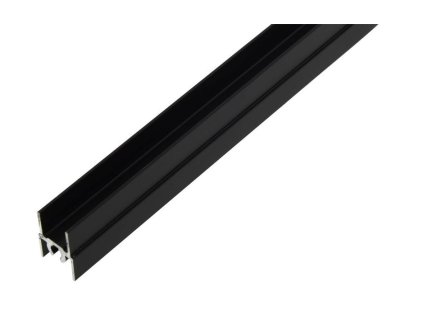 Čierny 10mm profil na dvere horný 3,0M