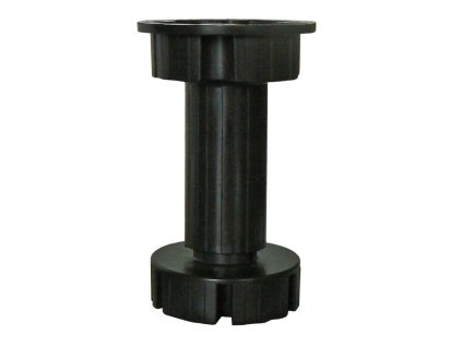 Noha 100mm Volpato čierna bez klipu