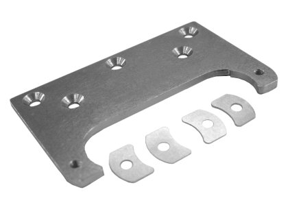 Montážna platnička Esprit 0 MM rovná