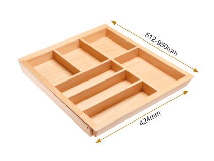 Príbornik buk 80 L450, 512-950mm