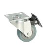 Nábytkové koliesko 50mm otočné s brzdou