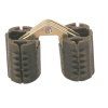 Cylindrický záves 12mm plast