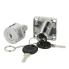 MIC KNOB 850 zámok stol. nikel