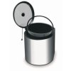 S-2251 odpadkovy kôš 10L nerez