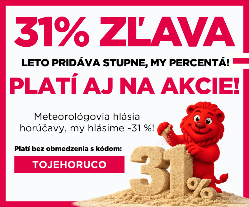 31% sleva na vše