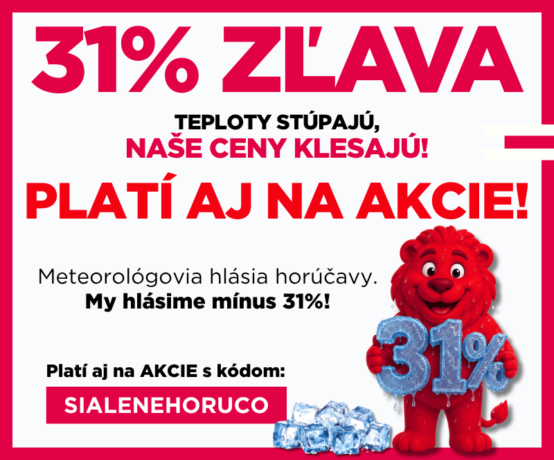 31% sleva