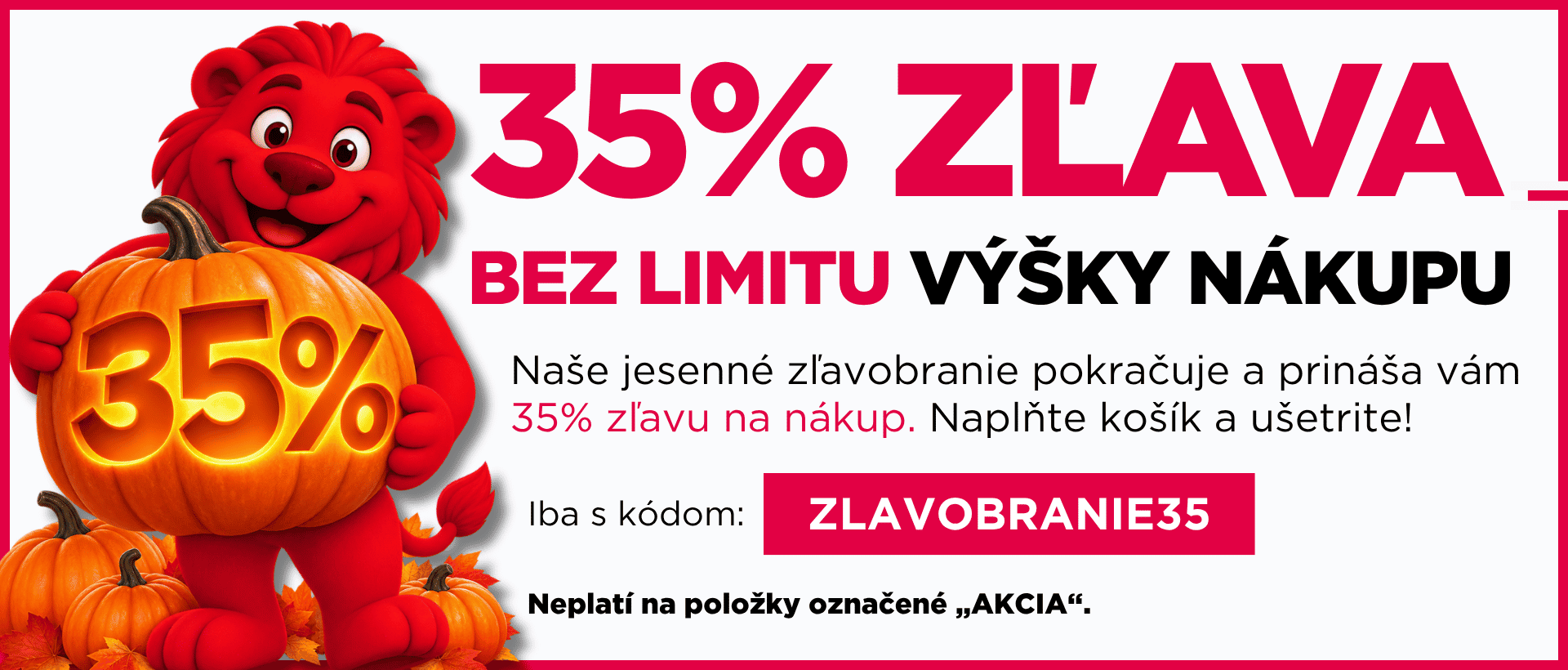 35% sleva