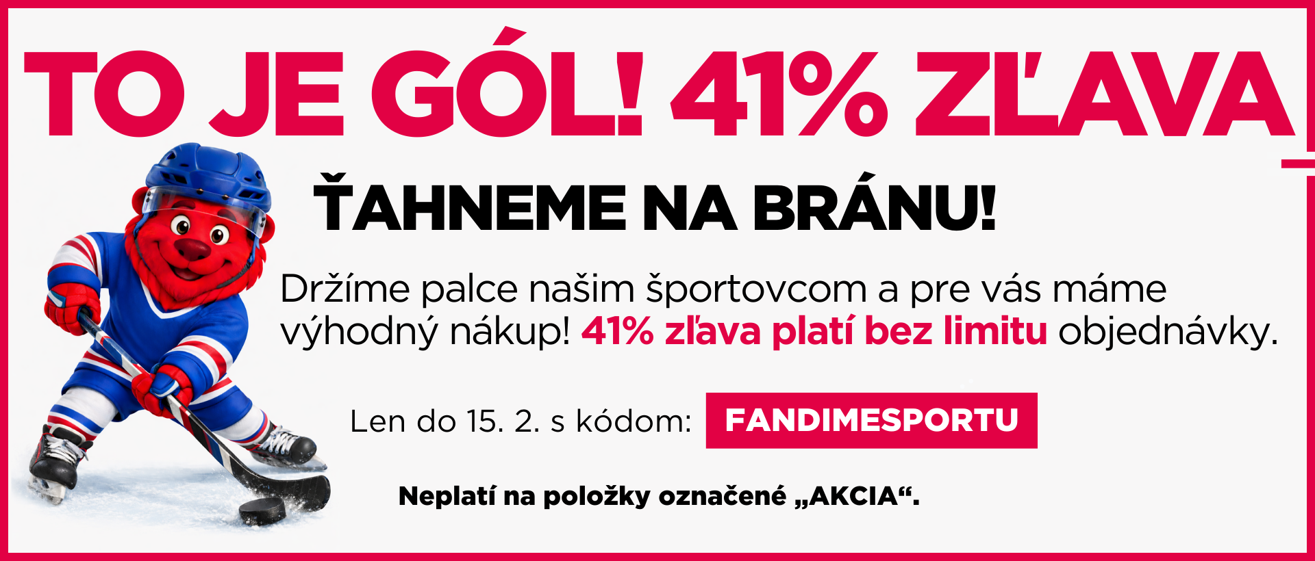 41% sleva