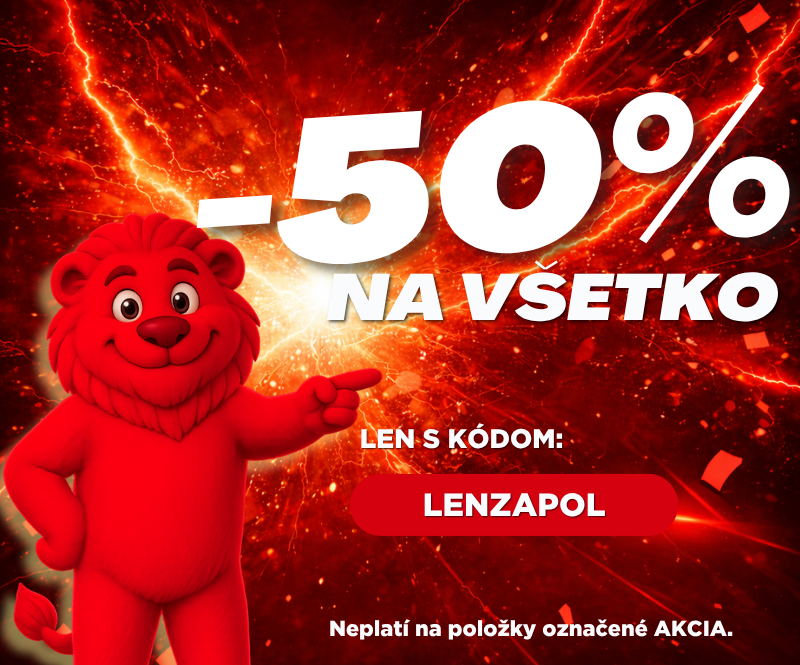 50% sleva