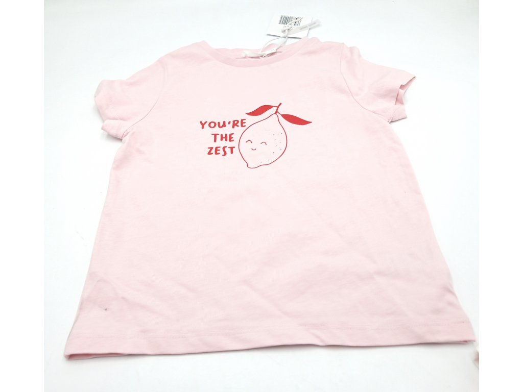 Dětské tričko STORYTELLING, růžové