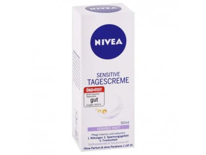 NIVEA Denní krém pro citlivou pleť 50ml OF15