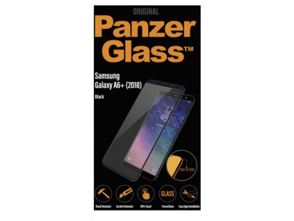 PanzerGlass Edge pro Samsung Galaxy A6 Plus, černé